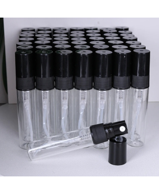 مجموعة عبوات زجاجية للعطور – 10 عبوات سعة 5 مل
