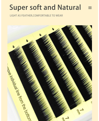 رموش بناء سفلية – Classic-Naiuhana-Lashes – إنحناء J