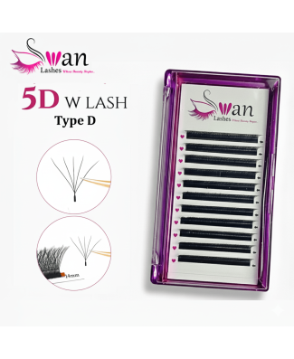 Swan 5DW Lashes – Type D