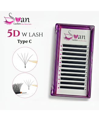 Swan 5DW Lashes – Type C