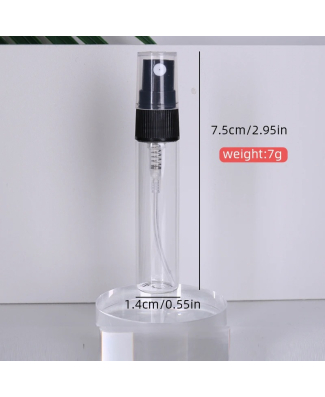 مجموعة عبوات زجاجية للعطور – 10 عبوات سعة 5 مل