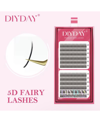 DIYDAY 5D Fairy Lashes - Thickness: 0.07 - Length: 8-15 - Type C