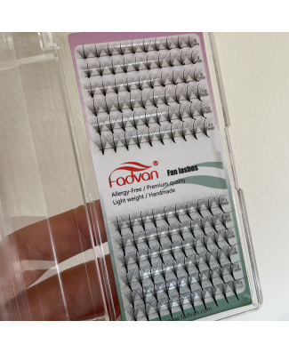 Fadnan 9D Wispy Fans Lashes - Thickness: 0.07 - Length: 8-15 - Type C
