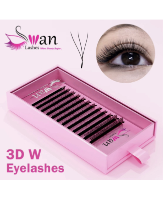 Swan 3DW Lashes - Length: 8-15 - Thickness: 0.07 - Type D