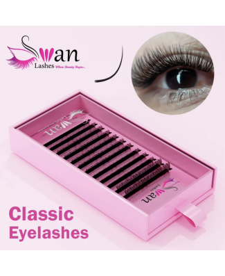 Swan Classic Lashes - Length: 16-20 - Thickness: 0.05 - Type C