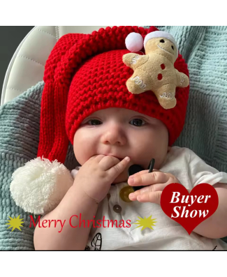 قبعة بيبي شتوية – Christmas