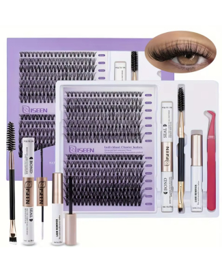 طقم رموش أسبوعية - Cluster Lashes Set 30D 40D– الطول 9-16 مل