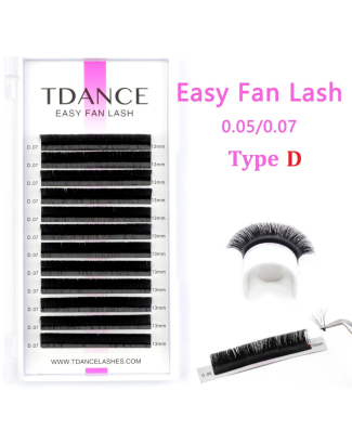 Tdance Easy Fan Lashes - Type D