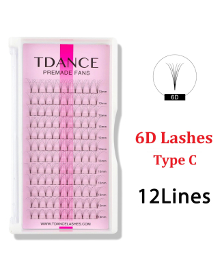 Tdance 6D Lashes - Type C