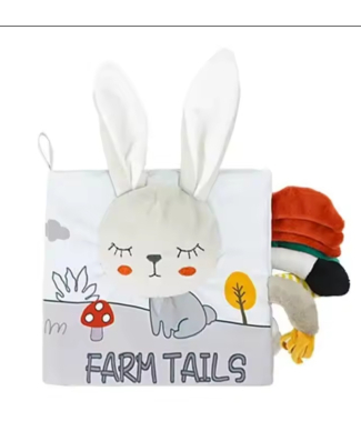 Farm Tails -كتاب قماش للأطفال للتعلم والتطور المبكر
