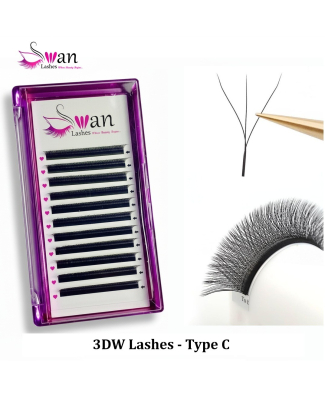 Swan 3DW Lashes – Type C