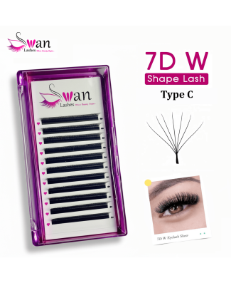 Swan 7DW Lashes – Type C