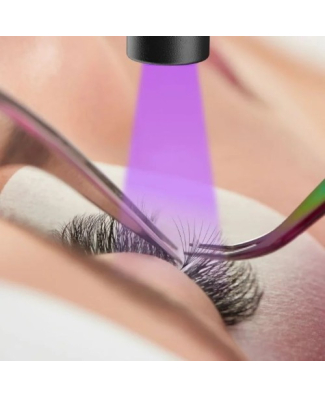 مجفف UV أرضي لتثبيت لاصق الرموش