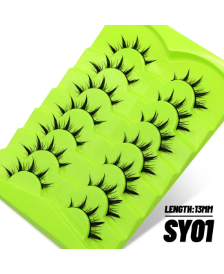 SY01 - رموش تركيب إصطناعية 7 أزواج