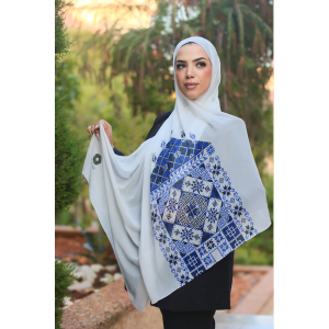 شالة فولار تطريز SHA0041